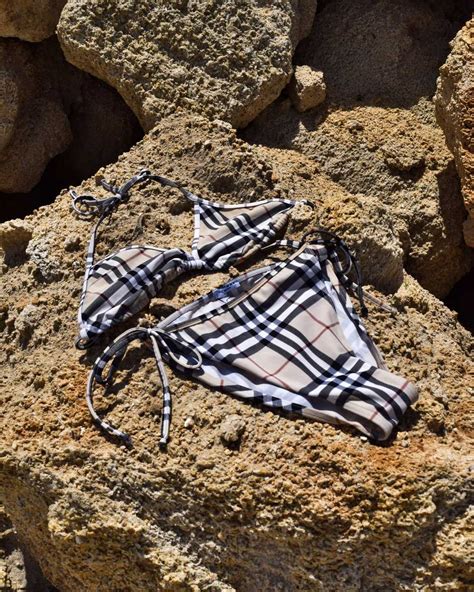 Burberry monogram bikini